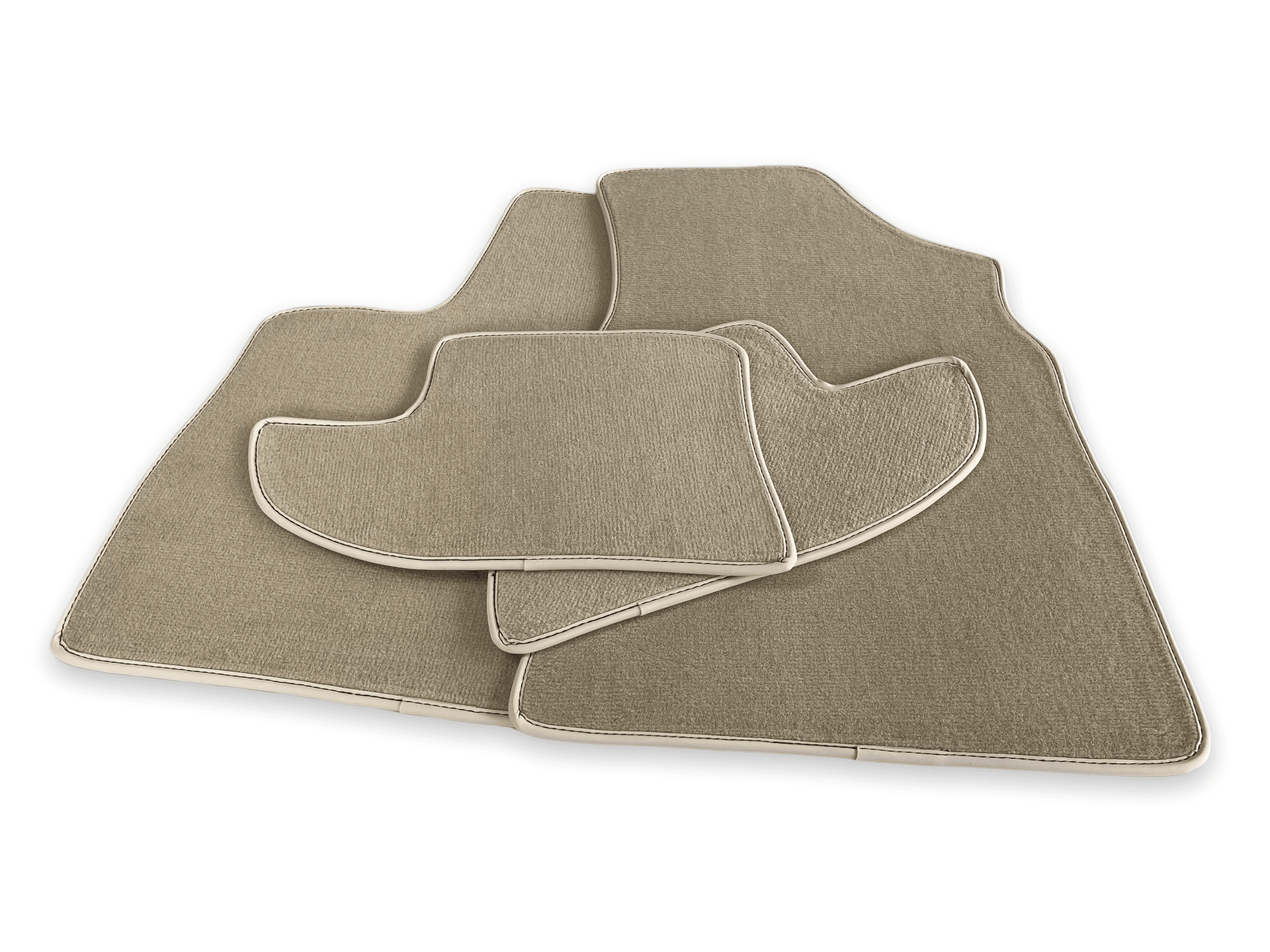 Floor Mats For Bentley Continental GT 2003–2011 Beige - AutoWin