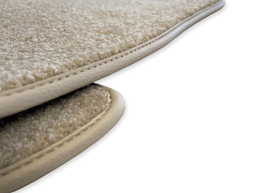 Floor Mats For Bentley Continental GT Beige Luxury Quality 2003–2011 - AutoWin