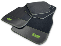Floor Mats For BMW 1 Series E82 Carbon Leather Er56 Design - AutoWin