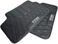 Floor Mats For BMW 6 Series F06 Gran Coupe Black Leather Er56 Design - AutoWin