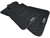 Floor Mats For BMW 7 Series E32 Black Leather Er56 Design - AutoWin