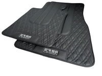 Floor Mats For BMW M3 E93 Black Leather Er56 Design - AutoWin
