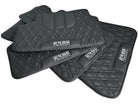 Floor Mats For BMW M4 G82 Coupe Black Leather Er56 Design - AutoWin