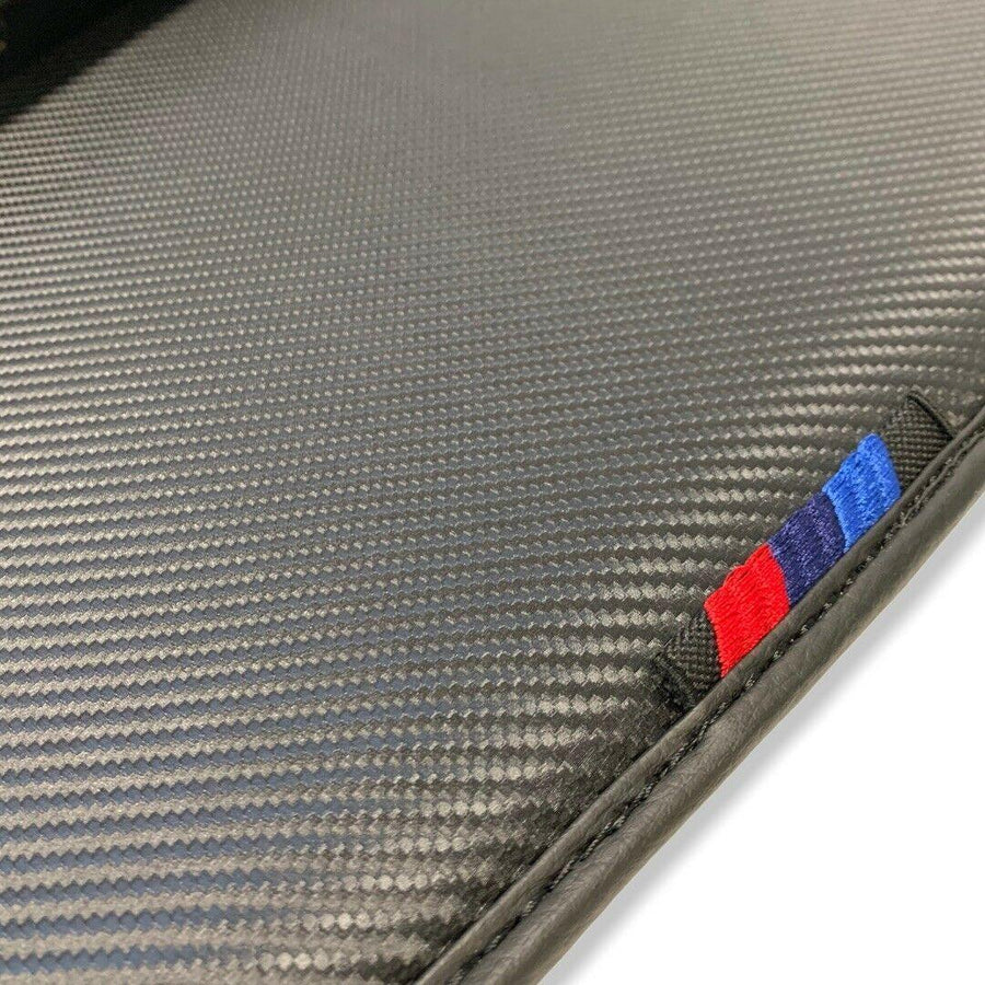 Floor Mats For BMW M5 E28 Autowin Brand Carbon Fiber Leather - AutoWin