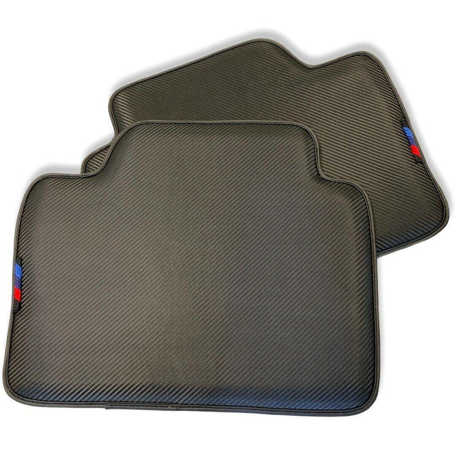 Floor Mats For BMW M6 F12 Convertible Autowin Brand Carbon Fiber Leather - AutoWin