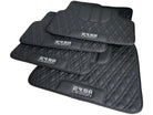 Floor Mats For BMW M6 F12 Convertible Black Leather Er56 Design - AutoWin