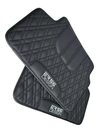 Floor Mats For BMW X7 Series G07 Black Leather Er56 Design - AutoWin