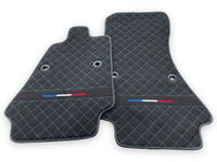 Floor Mats For Bugatti Chiron Alcantara Leather Limited Edition - AutoWin