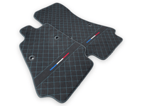 Floor Mats For Bugatti Chiron Alcantara Leather Limited Edition - AutoWin