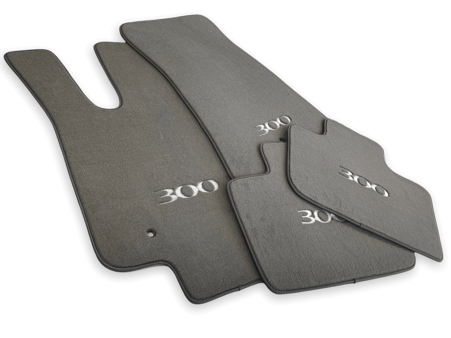 Floor Mats For Chrysler 300C Gray 2011-2022 - AutoWin
