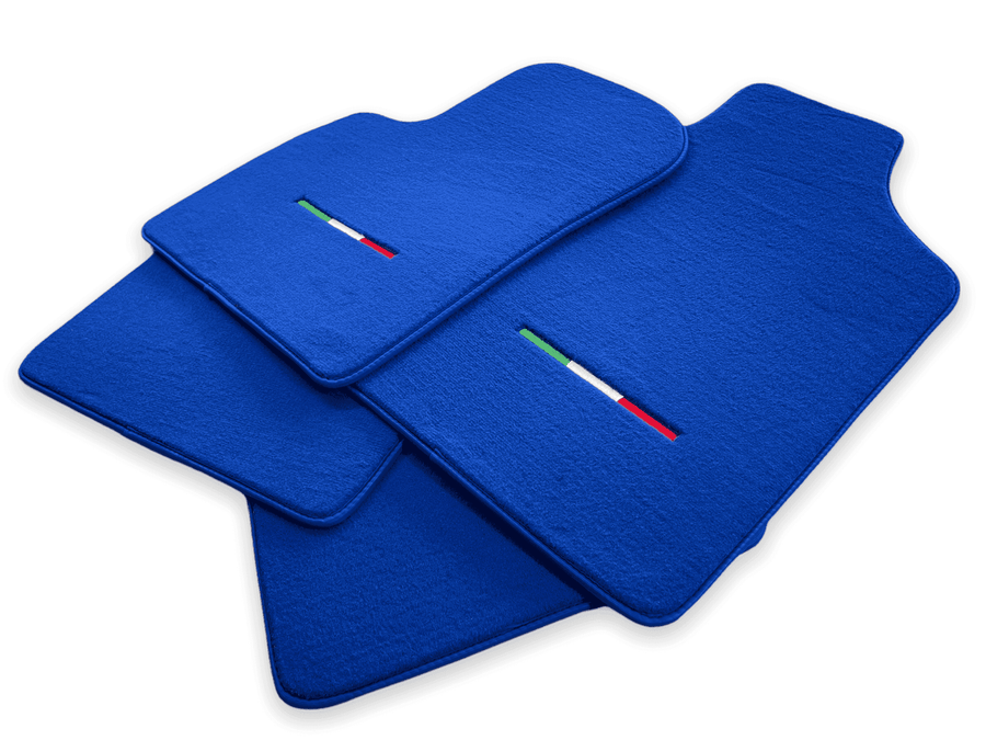 Blue Floor Mats for Fiat 500L (2012-2017) - AutoWin