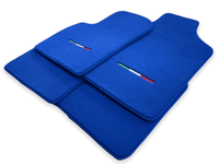 Blue Floor Mats for Fiat 500L (2012-2017) - AutoWin