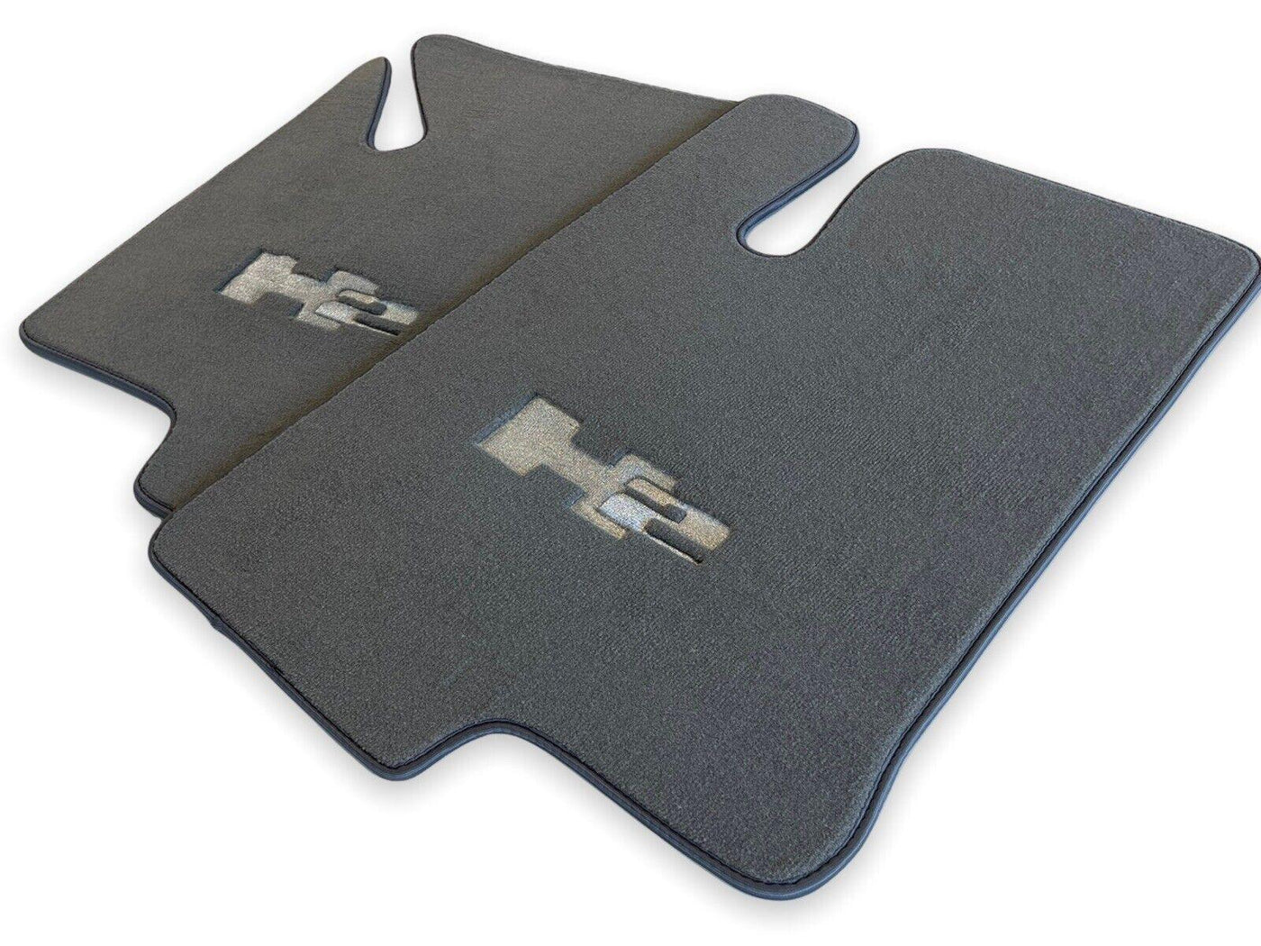 Floor Mats For Hummer H2 2003-2009 Tailored Gray Color Carpets - AutoWin