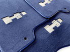 Floor Mats For Hummer H3 2005-2010 Tailored Dark Blue Color Carpets - AutoWin