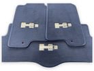 Floor Mats For Hummer H3 2005-2010 Tailored Dark Blue Color Carpets - AutoWin