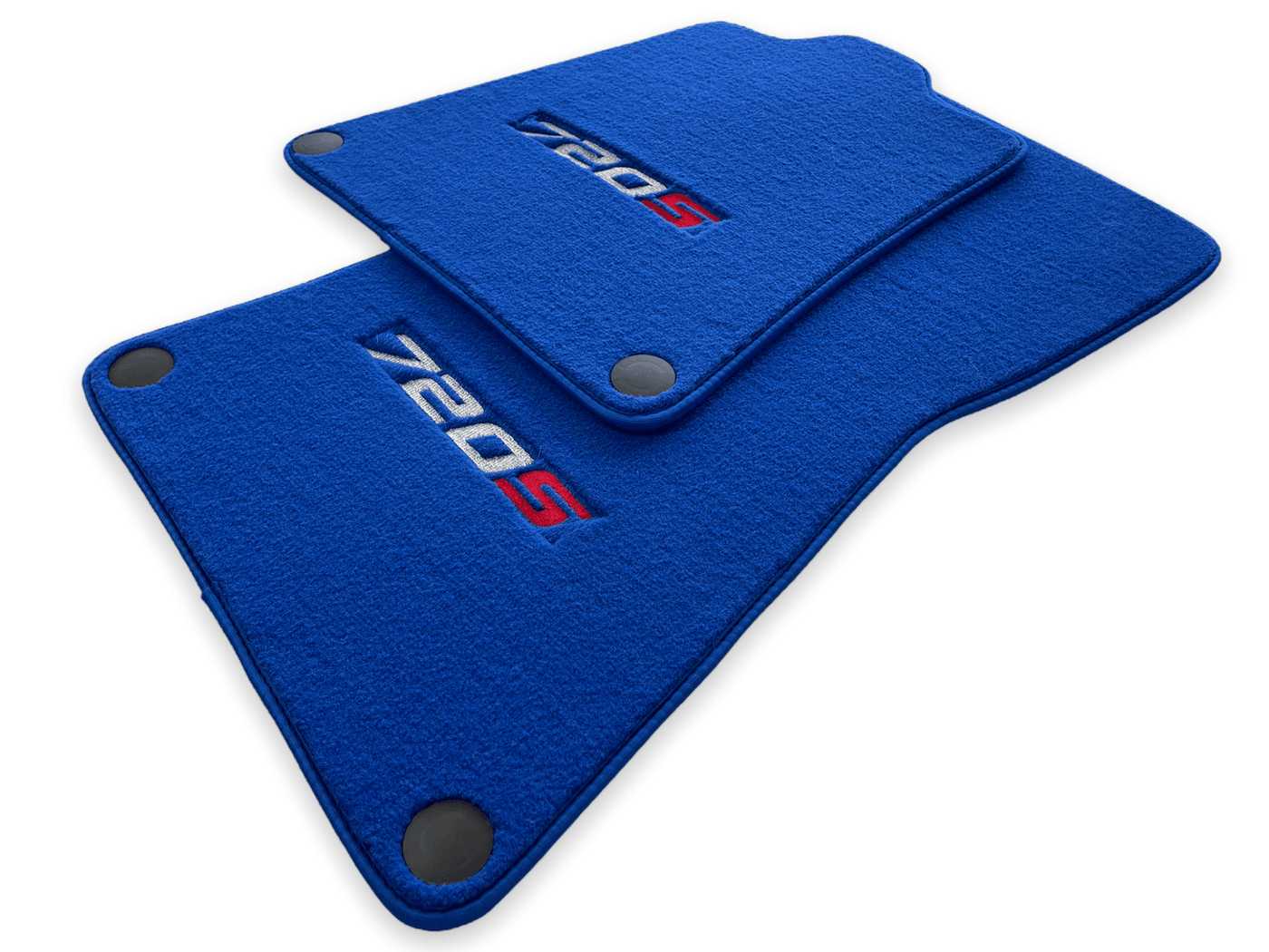 Floor Mats For McLaren 720S Blue Tailored Carpets Set AutoWin - AutoWin