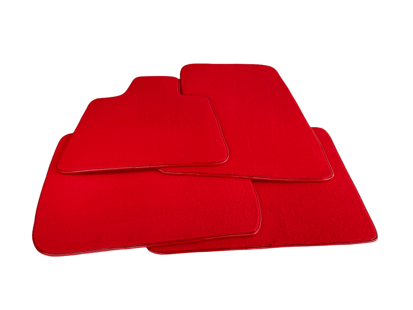 Floor Mats For Rolls Royce Phantom Drophead Coupe 2007–2016 Red - AutoWin