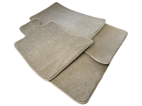 Floor Mats For Rolls Royce Shadow 1965-1977 Beige Luxury Quality - AutoWin