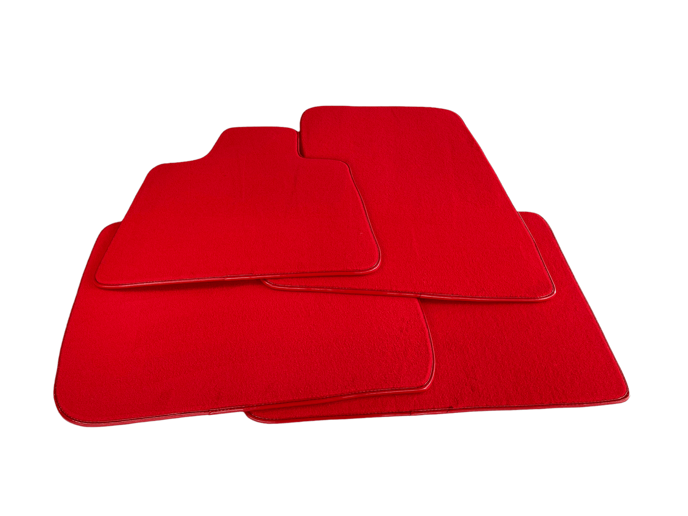 Floor Mats For Rolls Royce Wraith 2013-2023 Red - AutoWin