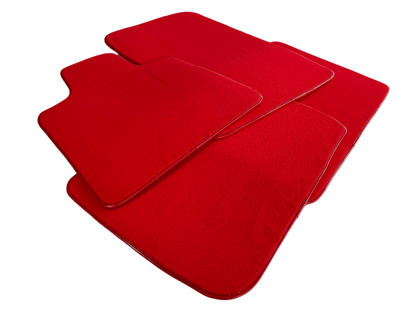 Floor Mats For Rolls Royce Wraith 2013-2023 Red - AutoWin