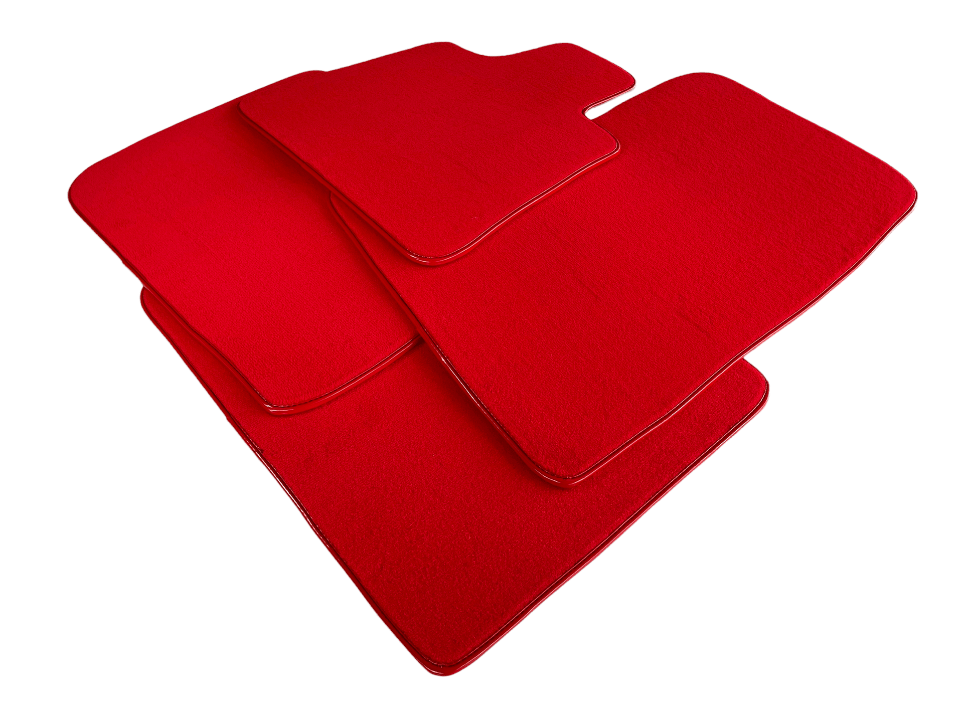 Floor Mats For Rolls Royce Wraith 2013-2023 Red - AutoWin