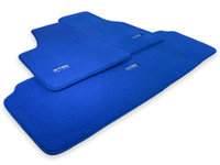 Floor Mats For Tesla Model Y Blue Tailored Carpets ER56 Design - AutoWin