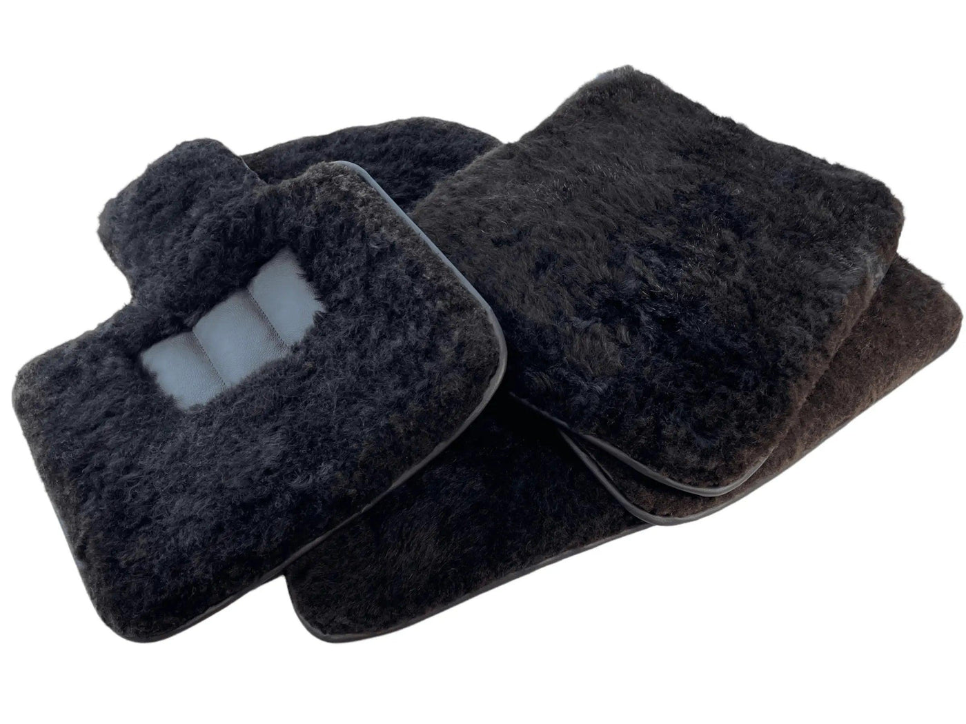 Genuine Sheepskin Floor Mats Bentley Flying Spur (2013-2019) Er56 Design Brand - AutoWin