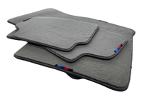 Gray Floor Mats For BMW 1 Series E81 With M Package AutoWin Brand - AutoWin