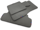 Gray Floor Mats For BMW M2 Series F87 With M Package AutoWin Brand - AutoWin