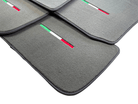 Gray Floor Mats For Maserati Ghibli 2013-2022 Italy Edition - AutoWin