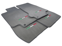 Gray Floor Mats For Maserati GranTurismo (2007-2019) IT Edition - AutoWin