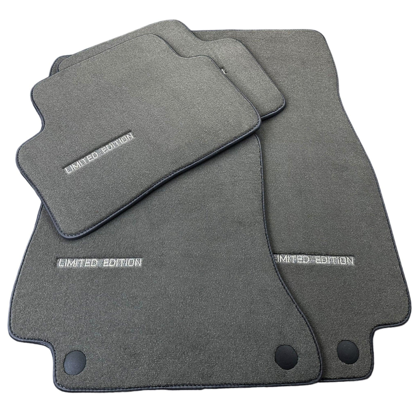 Gray Floor Mats For Mercedes Benz C-Class CL203 Coupe (2000-2008) | Limited Edition - AutoWin