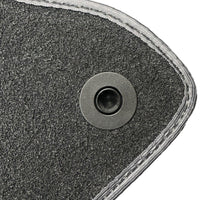 Gray Floor Mats For Mercedes Benz E-Class C207 Coupe Facelift (2013-2017) | Limited Edition - AutoWin