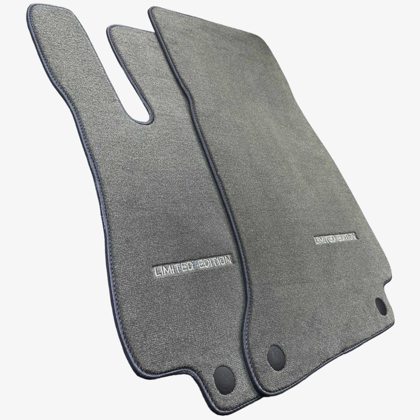 Gray Floor Mats For Mercedes Benz GL-Class X166 (2012-2015) | Limited Edition - AutoWin