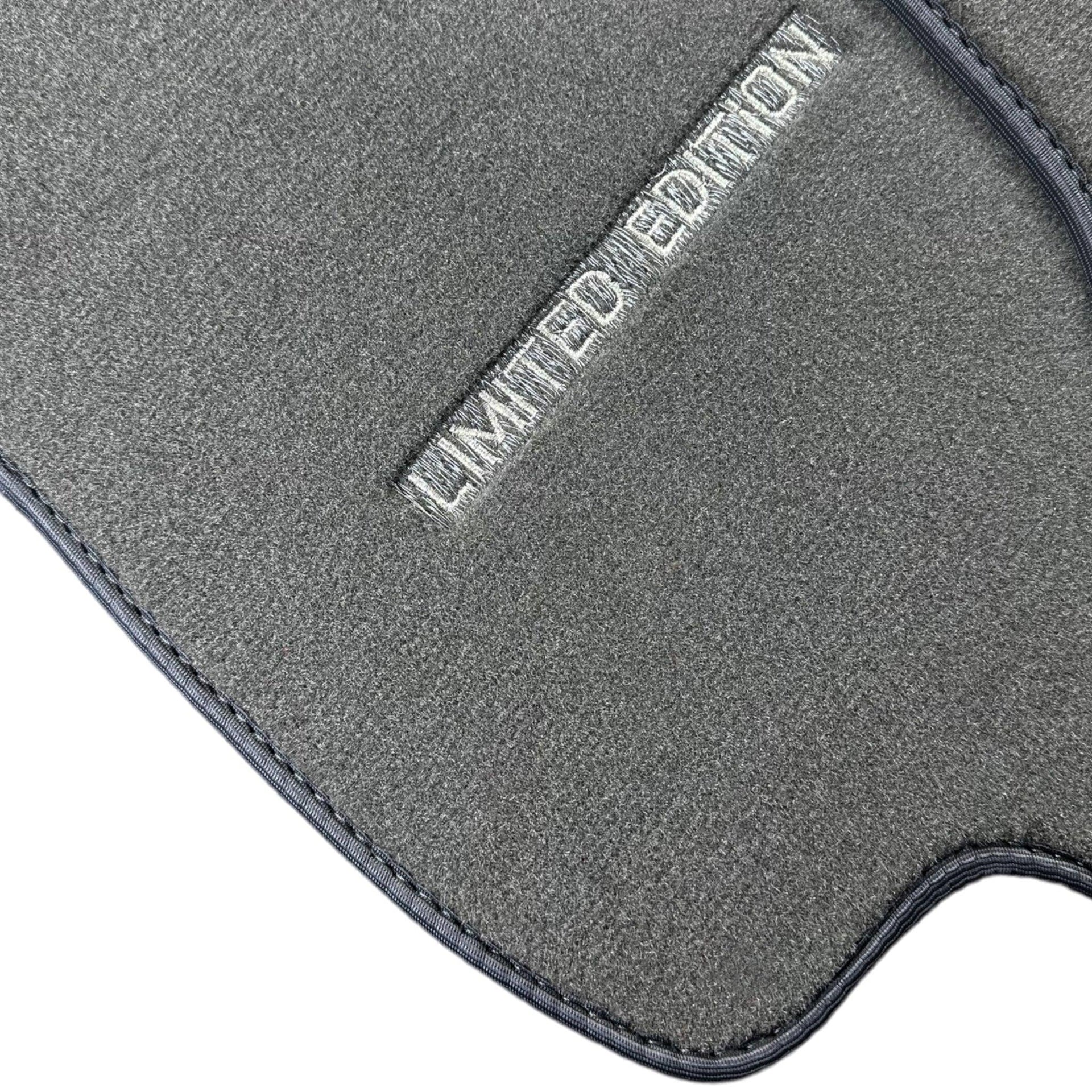 Gray Floor Mats For Mercedes Benz S-Class X222 Maybach (2015-2021) | Limited Edition - AutoWin