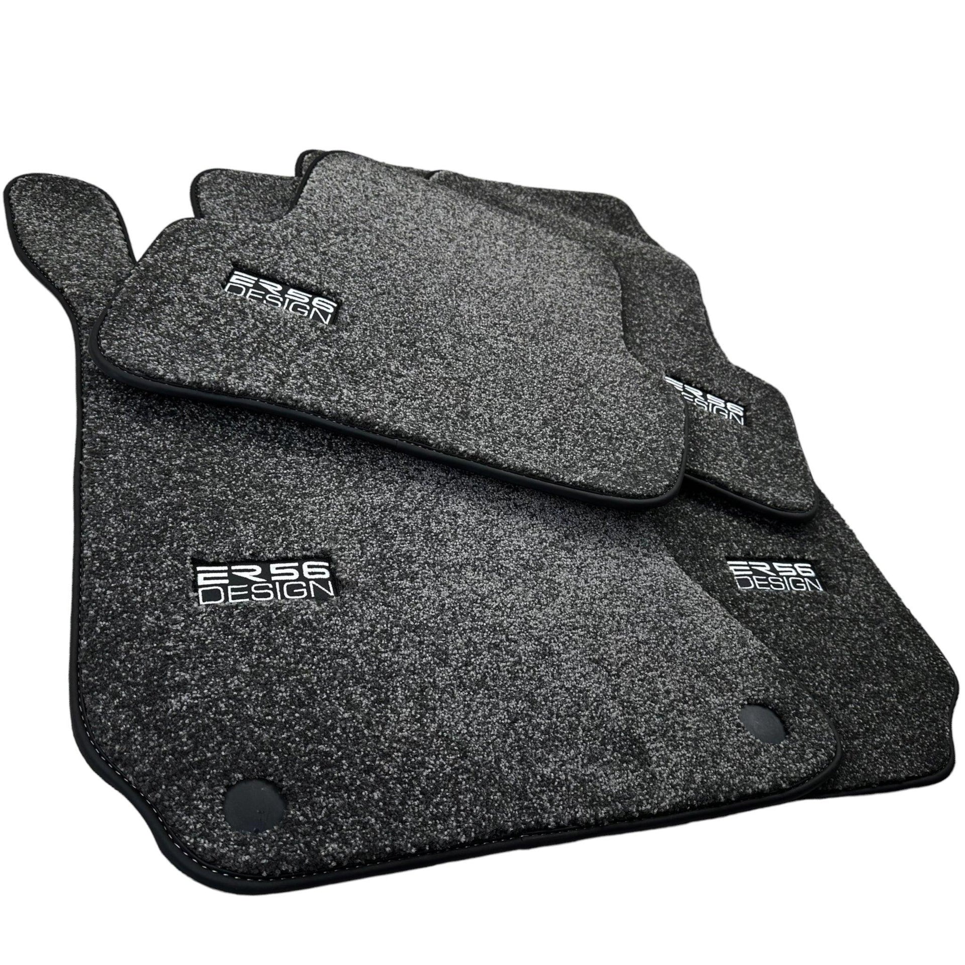 Gray Luxury Floor Mats For Mercedes Benz C-Class S205 Wagon (2014-2018) Hybrid | ER56 Design - AutoWin