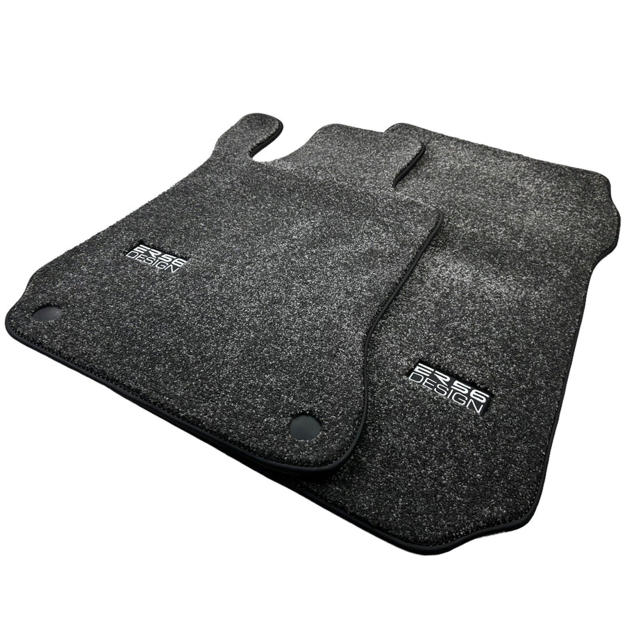 Gray Luxury Floor Mats For Mercedes Benz E-Class W124 Sedan (1985-1995) | ER56 Design - AutoWin