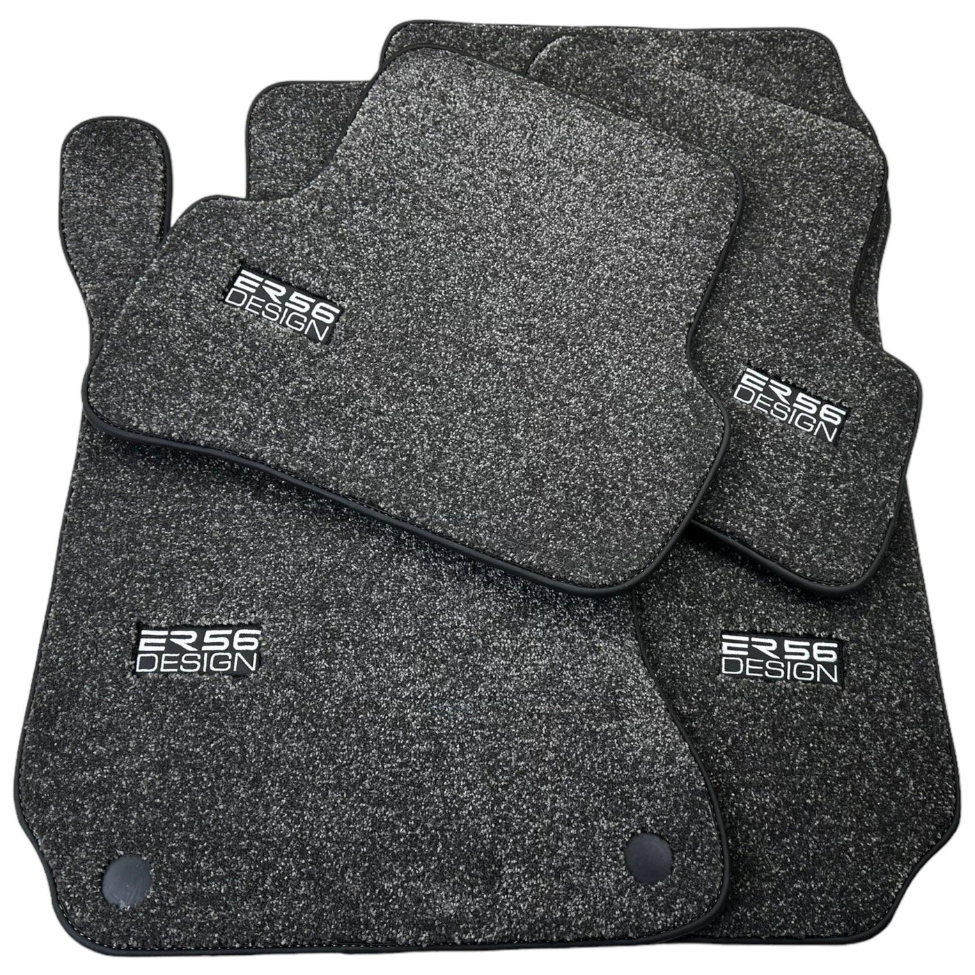 Gray Luxury Floor Mats For Mercedes Benz E-Class W210 Sedan 4Matic (1995-2002) | ER56 Design - AutoWin