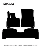 Gray Luxury Floor Mats For Mercedes Benz EQE-Class X294 (2023-2024) | ER56 Design - AutoWin