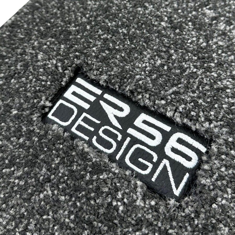 Gray Luxury Floor Mats For Mercedes Benz GL-Class X166 (2012-2015) | ER56 Design - AutoWin
