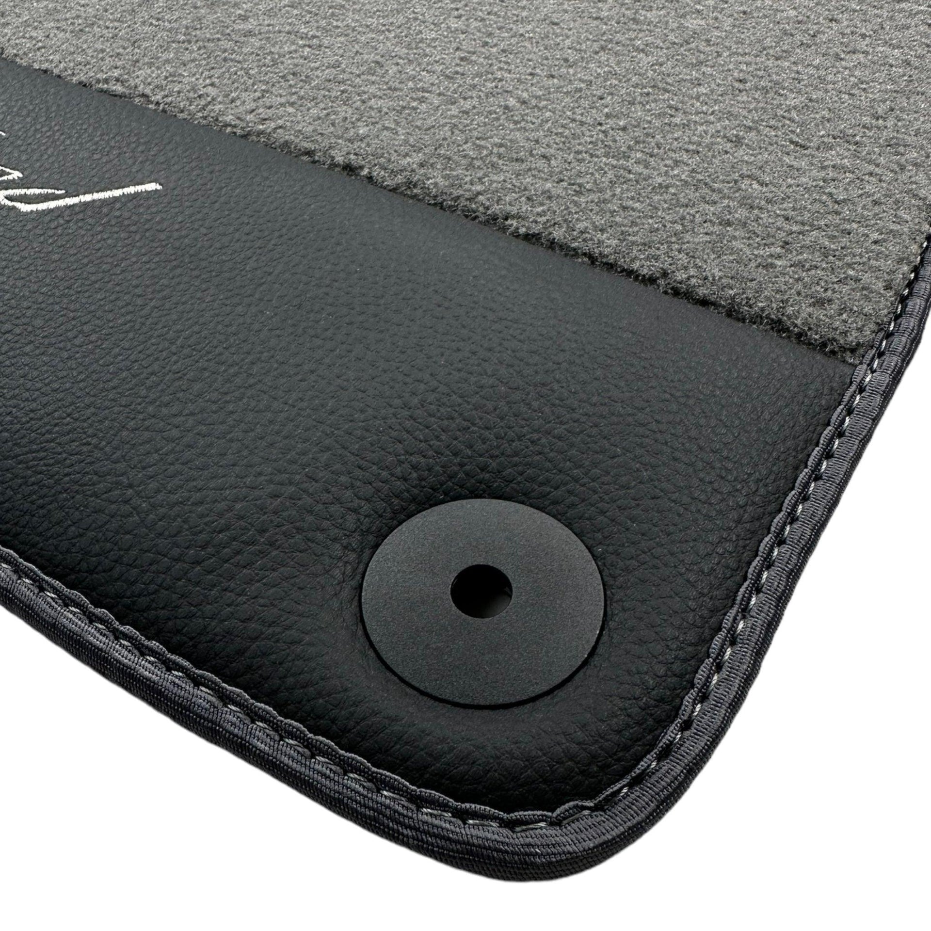 Grey Floor Mats For Bentley Flying Spur (2013-2019) with Leather - AutoWin