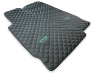 Leather Floor Mats For Aston Martin V8 Vantage (2005–2023) ER56 Design - AutoWin