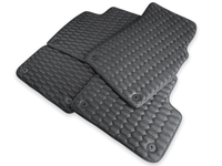 Leather Floor Mats for Audi Q8 (2018-2023) AutoWin Brand - AutoWin