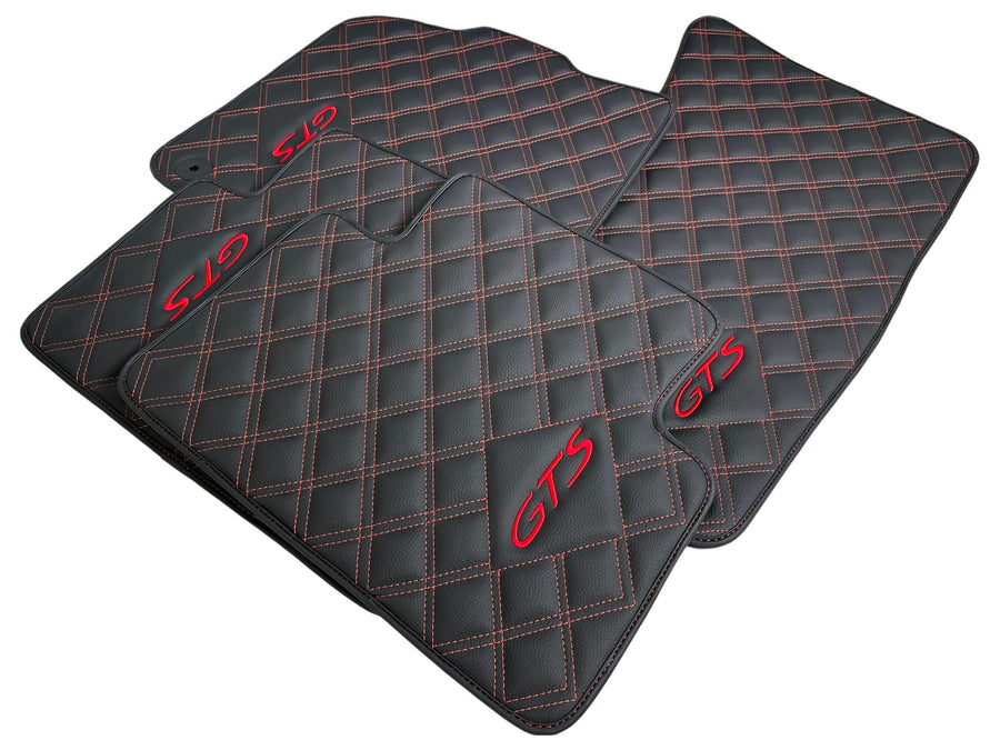 Leather Floor Mats for Porsche Panamera (2009-2016) - AutoWin
