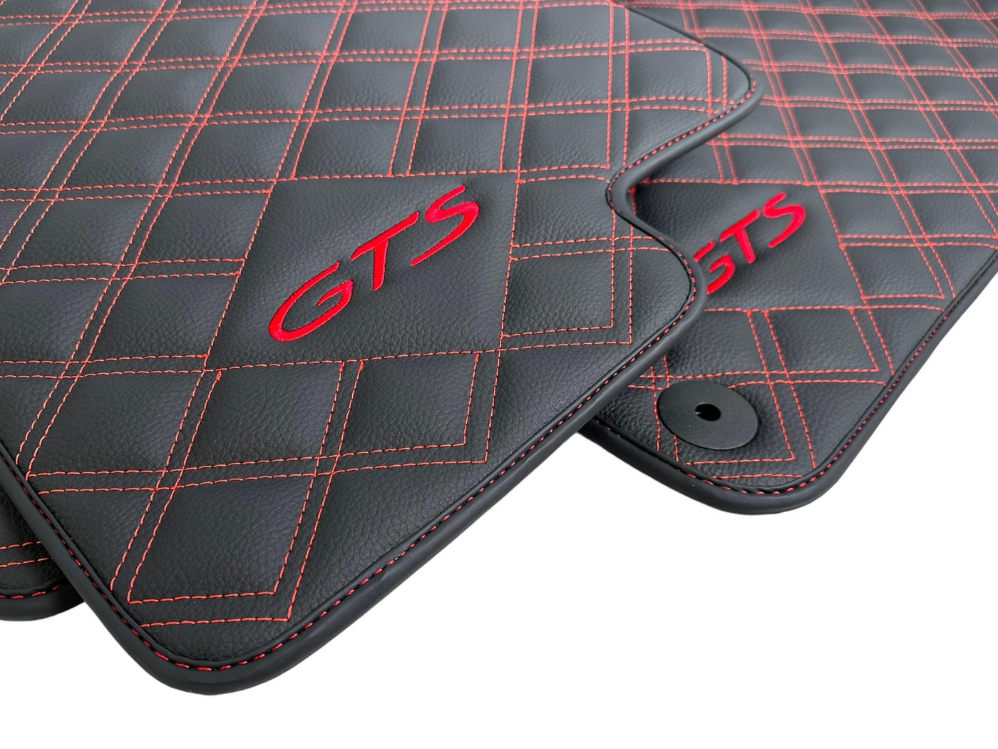 Leather Floor Mats for Porsche Panamera (2009-2016) - AutoWin