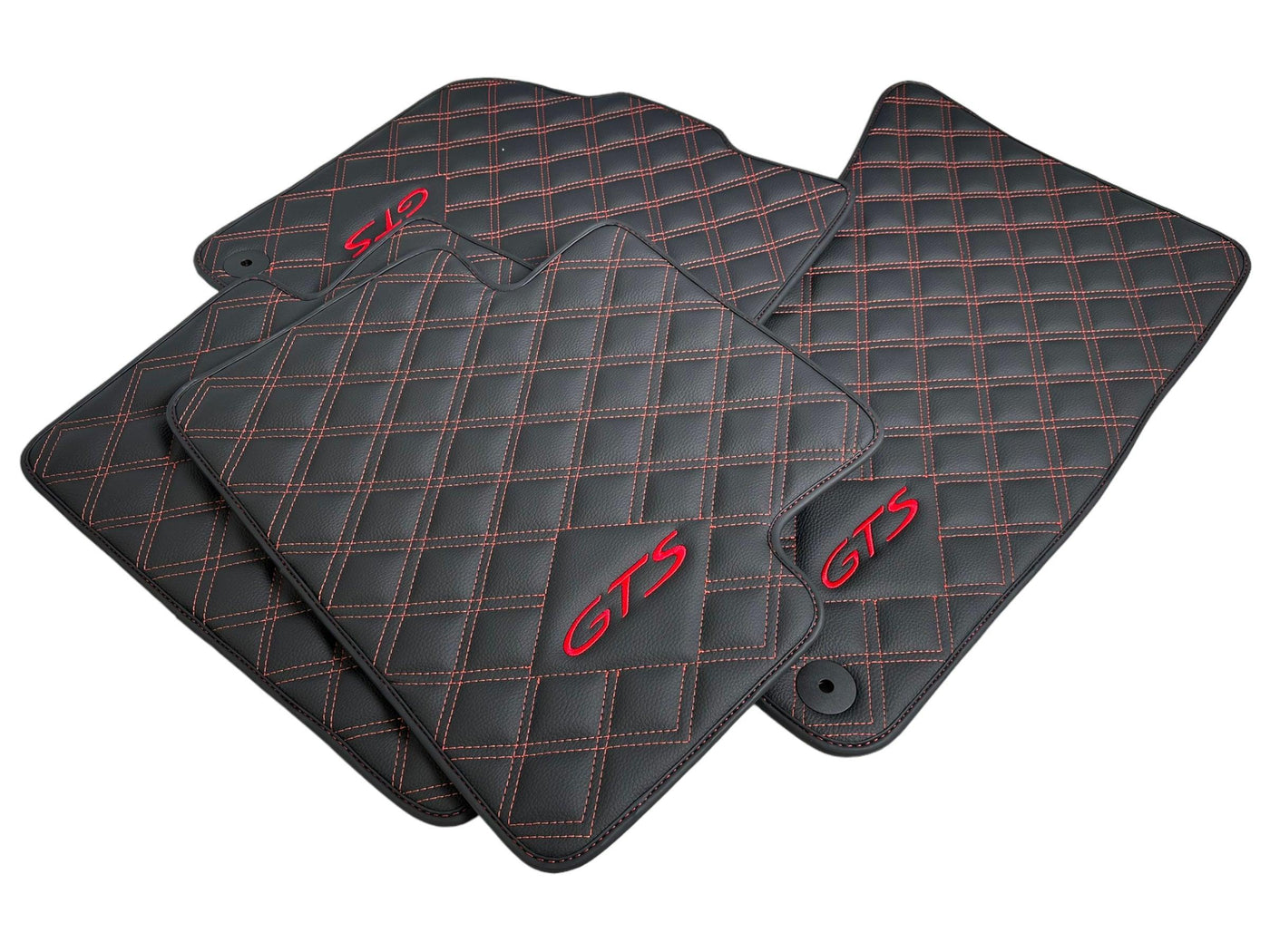 Leather Floor Mats for Porsche Panamera (2009-2016) - AutoWin