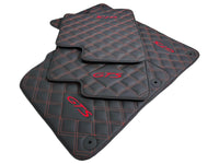 Leather Floor Mats for Porsche Panamera (2009-2016) - AutoWin