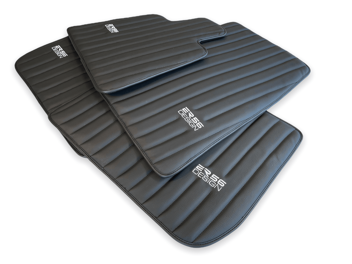 Leather Floor Mats For Rolls Royce Dawn RR6 2016-2023 ER56 Design Brand - AutoWin