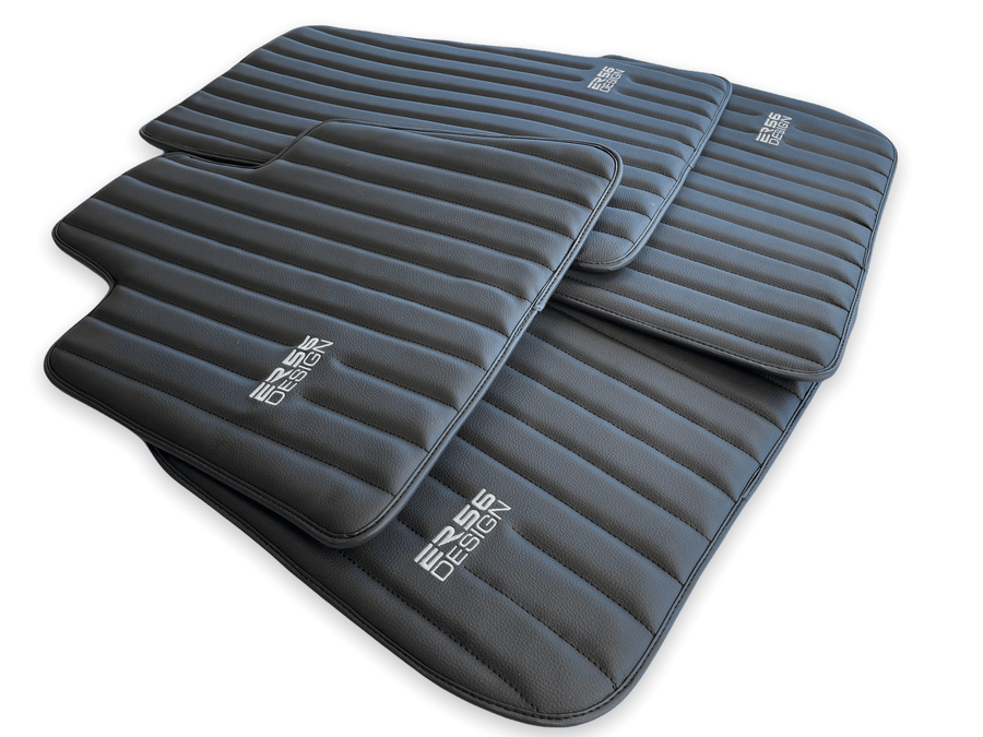 Leather Floor Mats For Rolls Royce Dawn RR6 2016-2023 ER56 Design Brand - AutoWin