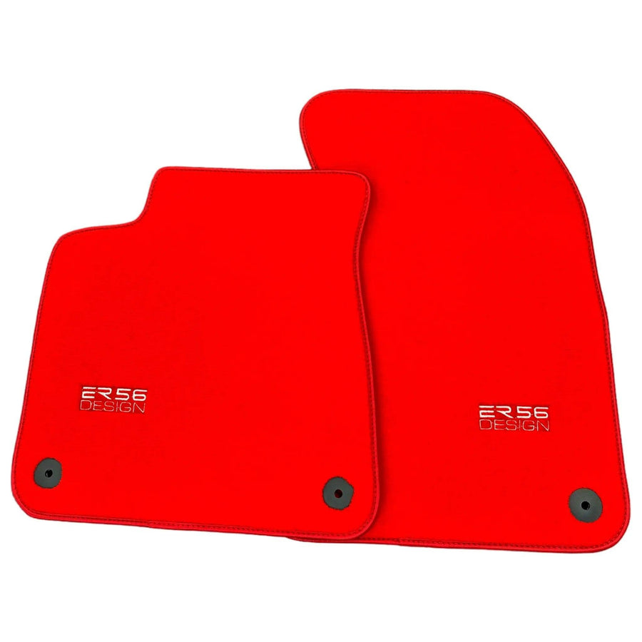 Red Floor Mats for Audi A3 - 3-door Hatchback (1996-2000) | ER56 Design - AutoWin